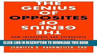 Best Seller The Genius of Opposites: How Introverts and Extroverts Achieve Extraordinary Results