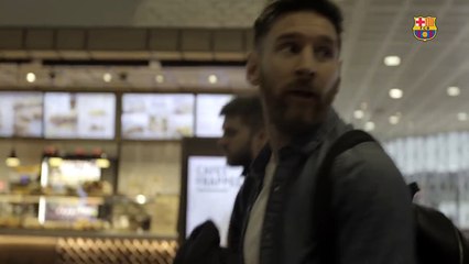 Experience a Champions League trip with Leo Messi