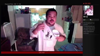 batmanvs2024's Live PS4 Broadcast lets chat