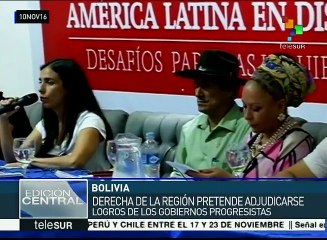 Bolivia: adivierten en Seminario sobre arremetida de la derecha en AL