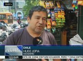 Trabajadores públicos de Chile suman dos semanas en paro