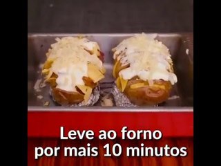 Como preparar batata laminada com queijo e bacon