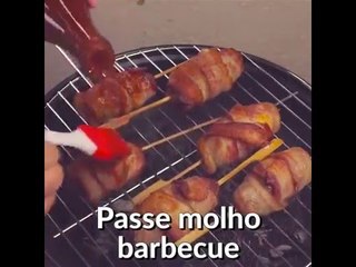 Como preparar uma bomba de bacon