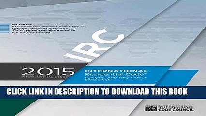 [PDF] 2015 International Residential Code for One- and Two-Family Dwellings Full Online
