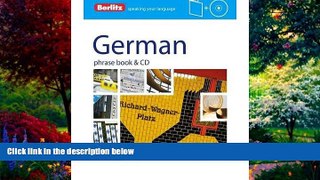 Best Buy Deals  Berlitz: German Phrase Book   CD (Berlitz Phrase Book   CD) (Mixed media product)