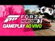 Forza Horizon 3 - GAMEPLAY AO VIVO DA DEMO XONE! - TecGames Ao Vivo!