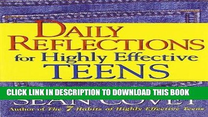[PDF] Daily Reflections For Highly Effective Teens Full Online