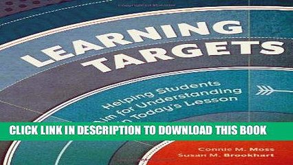 [PDF] Learning Targets: Helping Students Aim for Understanding in Today s Lesson Full Online
