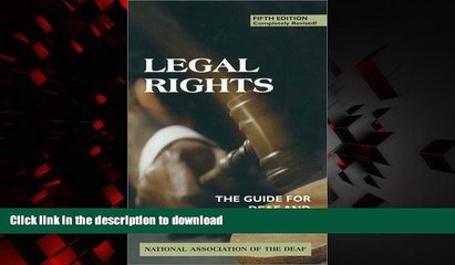 Buy books  Legal Rights, 5th Ed.: The Guide for Deaf and Hard of Hearing People online