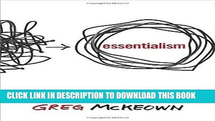 [PDF] Essentialism: The Disciplined Pursuit of Less Popular Online