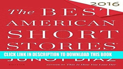 [PDF] The Best American Short Stories 2016 Popular Online