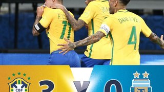 Brazil vs Argentina 3-0 - All Goals & Extended Highlights - World Cup 2018 10_11_2016 HD