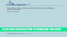 [PDF] Tax Havens:  International Tax Avoidance and Evasion Popular Collection