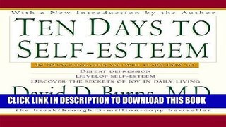 [PDF] Ten Days to Self-Esteem Popular Collection