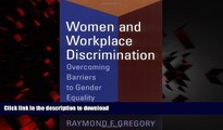 Best book  Women and Workplace Discrimination: Overcoming Barriers to Gender Equality online