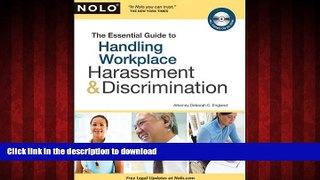 Read books  The Essential Guide to Handling Workplace Harassment   Discrimination online