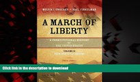 Read book  A March of Liberty: A Constitutional History of the United States, Volume 2, From 1898