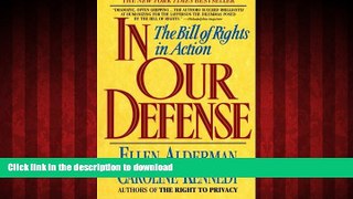 Best books  In Our Defense: The Bill of Rights in Action online for ipad