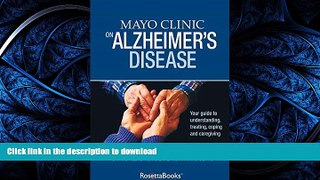 GET PDF  Mayo Clinic on Alzheimer s Disease  PDF ONLINE