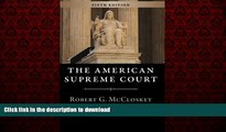 Buy book  The American Supreme Court: Fifth Edition (The Chicago History of American Civilization)