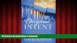 liberty book  Original Intent: The Courts, the Constitution,   Religion online to buy