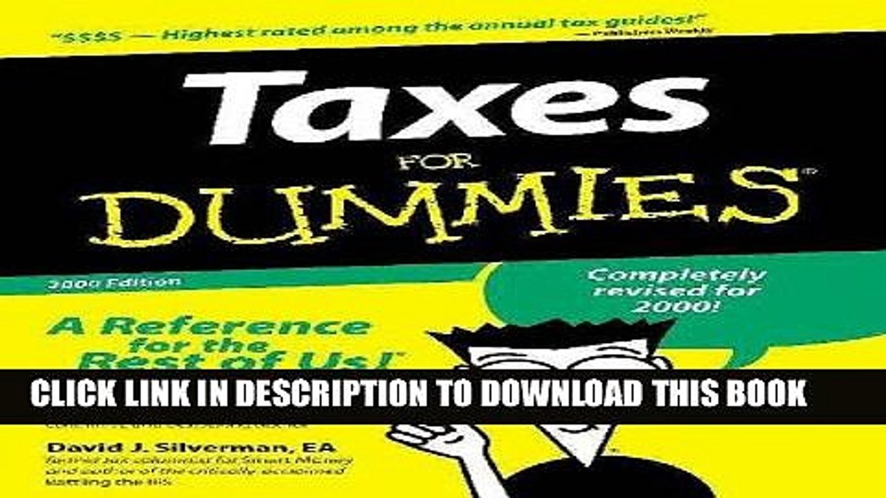 [PDF] Taxes For Dummies Full Online