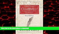 liberty book  A View of the Constitution of the United States of America Second Edition online for