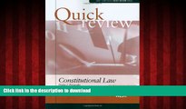 liberty books  Sum and Substance Quick Review on Constitutional Law, 14th (Sum   Substance Quick