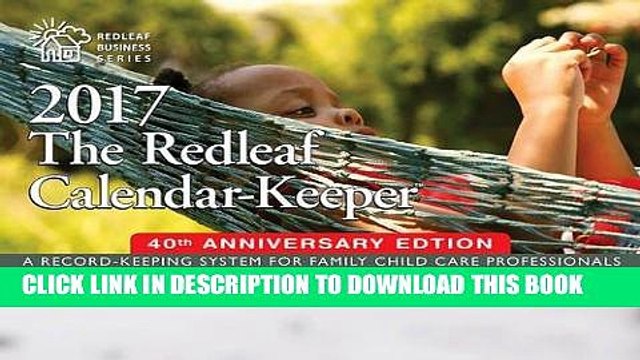 [PDF] The Redleaf Calendar-Keeper 2017: A Record-Keeping System for Family Child Care