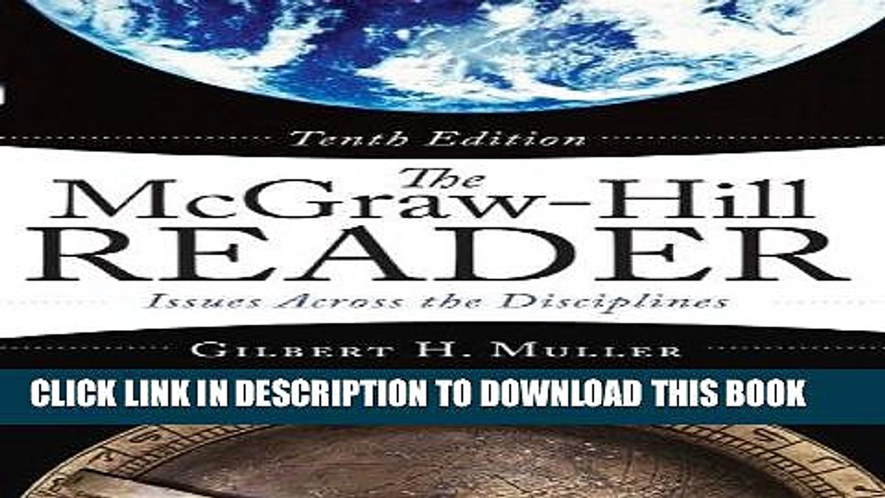 [PDF] The McGraw-Hill Reader: Issues Across the Disciplines Full Online