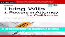 [FREE] EBOOK Living Wills and Powers of Attorney for California (Living Wills   Powers of Attorney