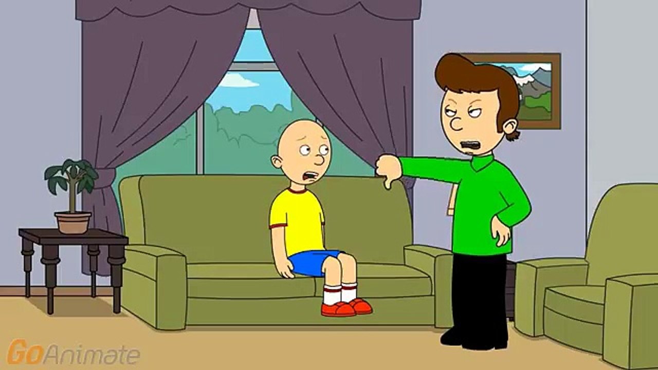 PBS Kids Caillou Gets Grounded for nothing