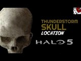 Halo 5 Guardians Thunderstorm Skull Location in Evacuation (Mission 6 Evacuation Skull)
