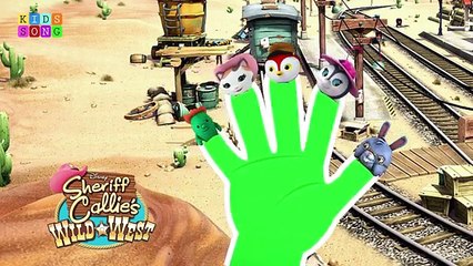 sheriff callie disney Finger Family