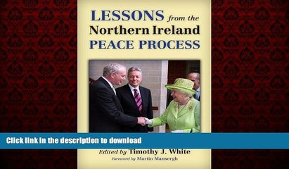 Best book  Lessons from the Northern Ireland Peace Process (History of Ireland and the Irish