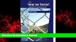 liberty book  The  War on Terror  and the Framework of International Law online to buy