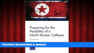 Best book  Preparing for the Possibility of a North Korean Collapse online to buy