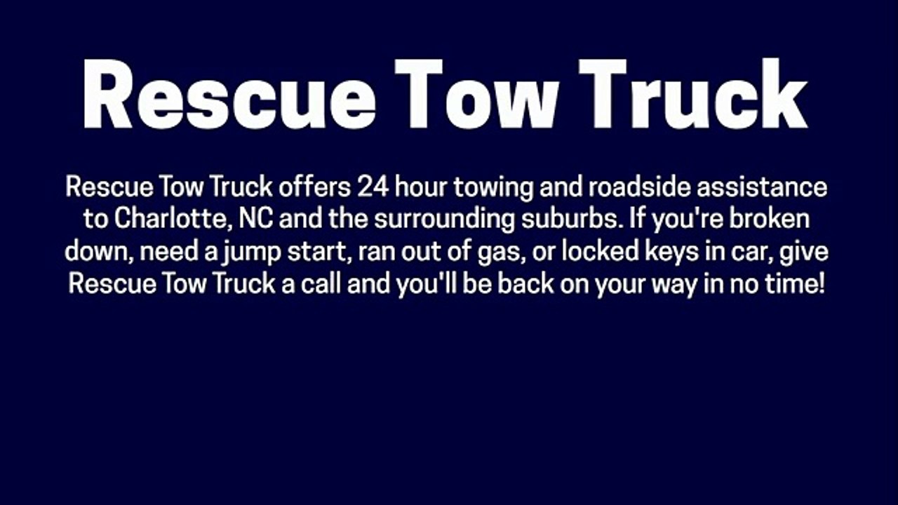 tow truck service