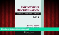 liberty book  Employment Discrimination: Selected Cases and Statutes 2011