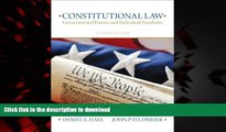 Best books  Constitutional Law: Governmental Powers and Individual Freedoms (2nd Edition) online