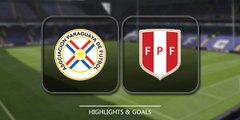 Paraguay 1-4 Peru – All Goals & Highlights - 11-11-2016
