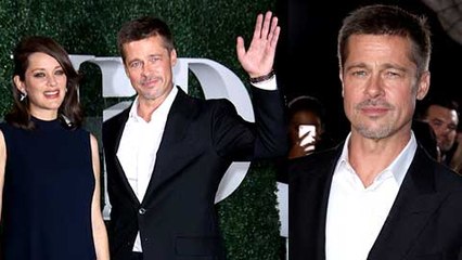 Brad Pitt First SPOTTED After DIVORCE | Allied Premiere With Marrion Cotillard