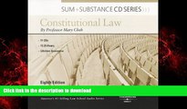 liberty book  Cheh s Sum and Substance Audio Constitutional Law, 8th (CD) online for ipad