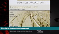 Buy book  Sum and Substance Audio on Constitutional Law