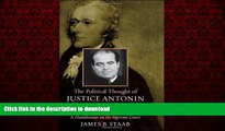 Buy book  The Political Thought of Justice Antonin Scalia: A Hamiltonian on the Supreme Court
