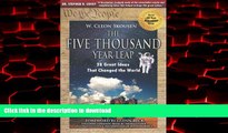 Read books  The Five Thousand Year Leap: 28 Great Ideas That Changed the World (Revised 30 Year
