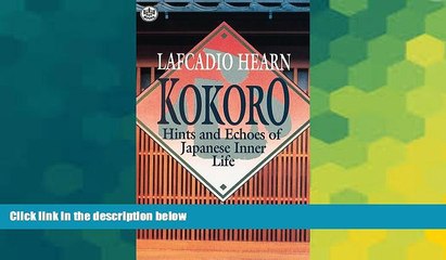 Ebook deals  Kokoro Hints and Echoes of Japanese Inner Life (Tuttle Classics of Japanese