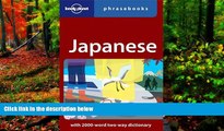 Big Deals  Japanese: Lonely Planet Phrasebook  Best Buy Ever