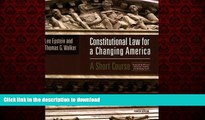 Buy book  Constitutional Law For A Changing America: A Short Course, 4th Edition Text online for