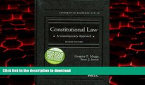 Best books  Constitutional Law, A Contemporary Approach, 2d (The Interactive Casebook Series)